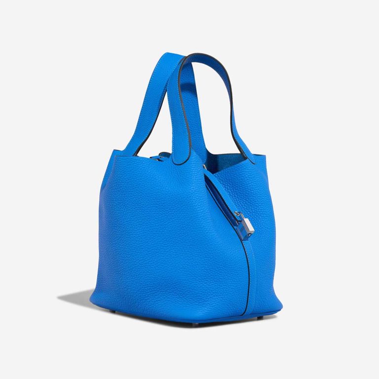 Hermès Picotin 22 Taurillon Clémence Bleu Hydra | Sell your designer bag