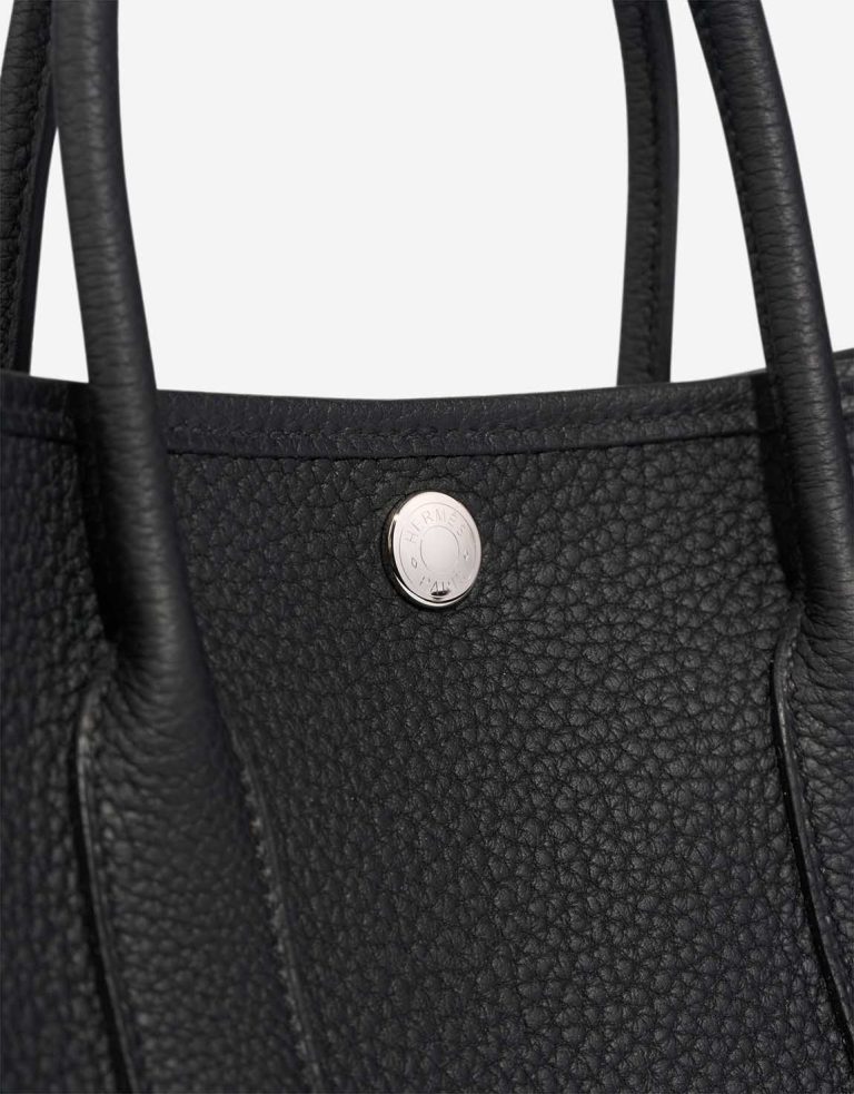 Hermès Garden Party 30 Veau Négonda Black Closing System | Sell your designer bag