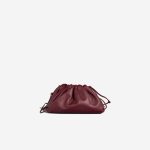 Bottega Veneta Pouch Mini Calf Burgundy Front | Sell your designer bag