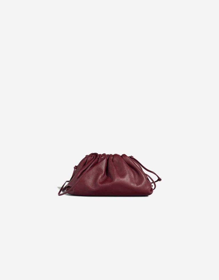 Bottega Veneta Pouch Mini Calf Burgundy Front | Sell your designer bag