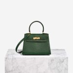 Hermès Kelly Mini Niloticus Lizard Vert Émeraude Front | Sell your designer bag