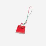 Hermès Kelly Twilly Tadelakt Rouge Vif Front | Sell your designer bag