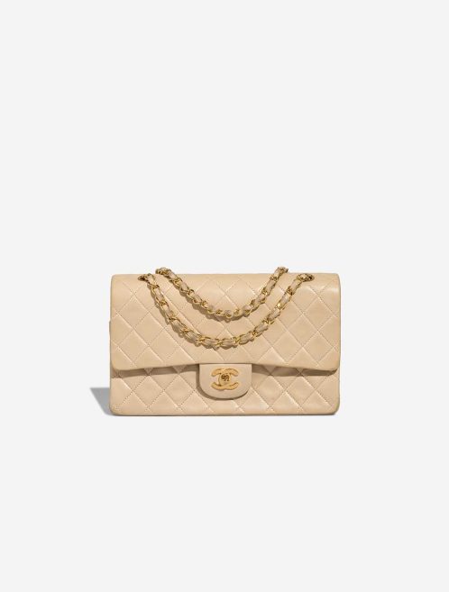 Chanel Timeless Medium Lamb Beige Front | Sell your designer bag