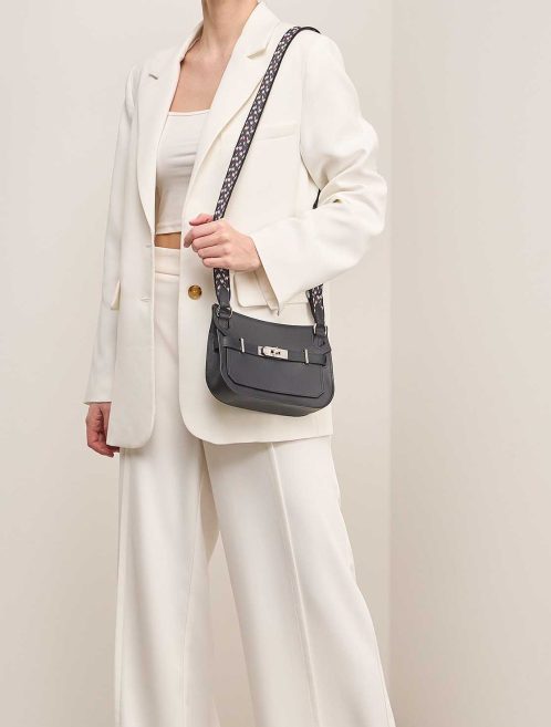 Hermès Jypsière Mini Evercolor Caban on Model | Sell your designer bag