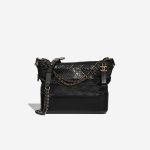Chanel Gabrielle Medium Aged Calf Black Front | Sell your designer bag
