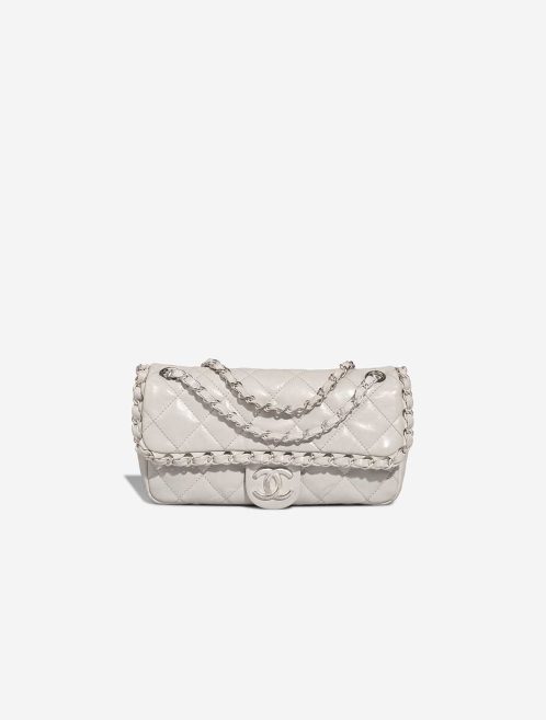 Chanel Timeless Medium Lamb Grey Front | Sell your designer bag