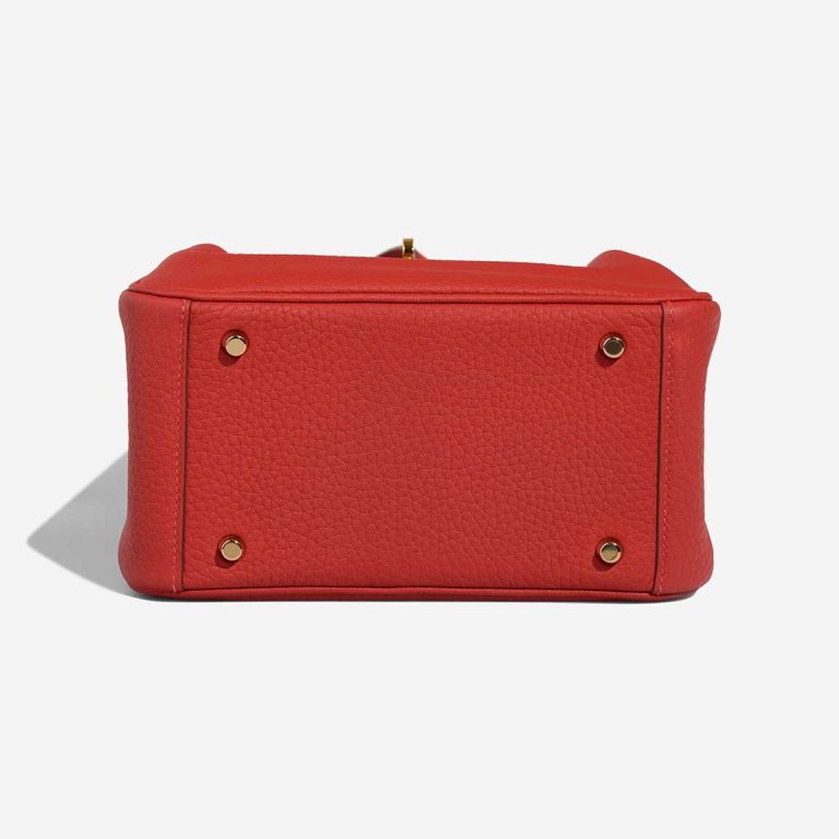 Hermès Lindy Mini Clémence Rouge Vermillon | Sell your designer bag