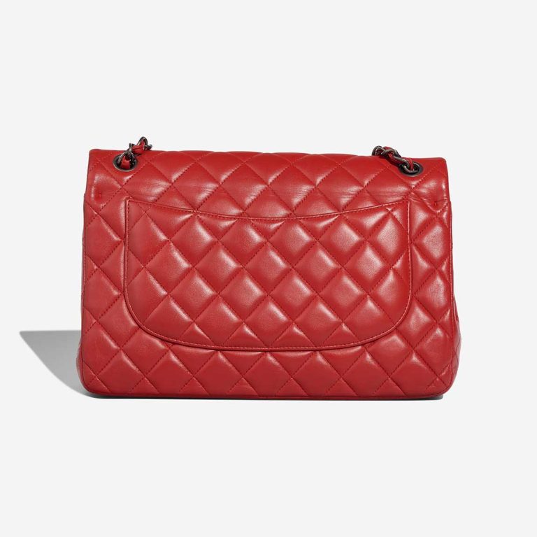 Chanel Timeless Jumbo Lamb Red | Sell your designer bag