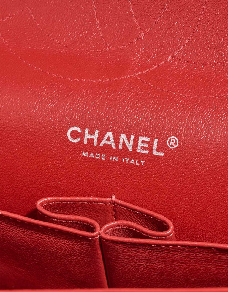 Chanel Timeless Jumbo Lamb Red Logo | Sell your designer bag