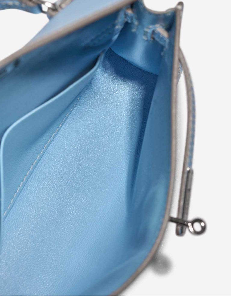 Hermès Kelly Micro Epsom Bleu Céleste Inside | Sell your designer bag