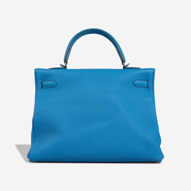 Hermès Kelly 35 Taurillon Clémence Bleu Zanzibar | Sell your designer bag