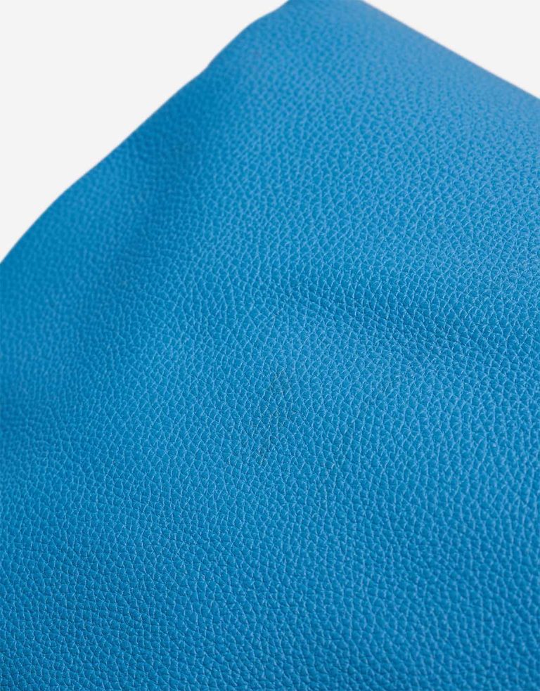 Hermès Kelly 35 Taurillon Clémence Bleu Zanzibar Signs of wear | Sell your designer bag