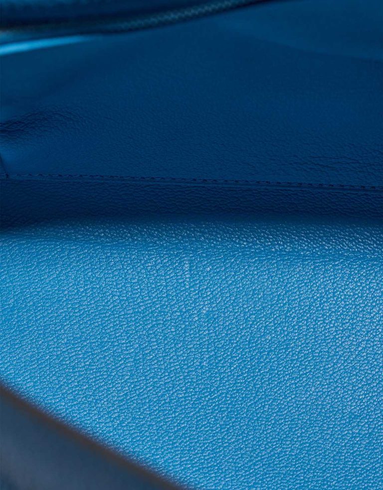 Hermès Kelly 35 Taurillon Clémence Bleu Zanzibar Signs of wear | Sell your designer bag