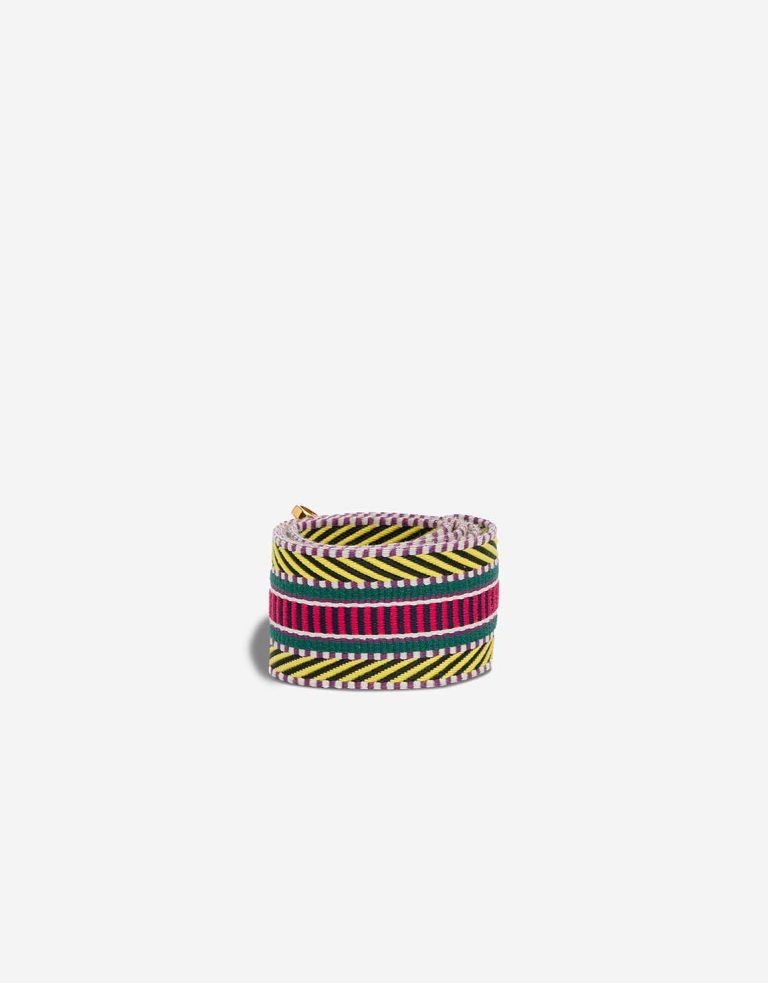 Hermès Shoulder Strap Canvas Multicolour Front | Sell your designer bag