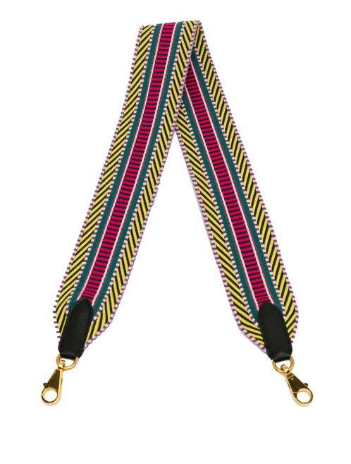 Hermès Shoulder Strap Canvas Multicolour Closing System | Sell your designer bag