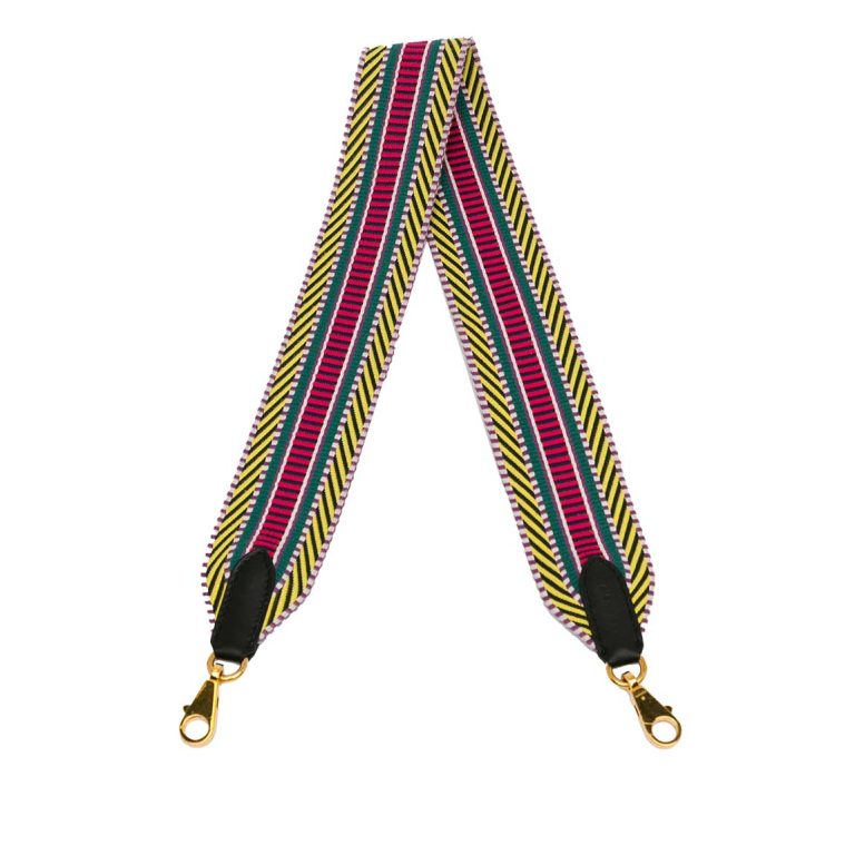 Hermès Shoulder Strap Canvas Multicolour Closing System | Sell your designer bag