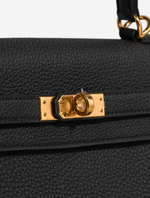 Hermès Kelly 25 Togo Black Closing System | Sell your designer bag