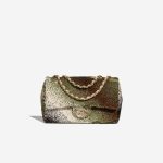 Chanel Timeless Medium Sequins Beige / Green / Gold Front | Sell your designer bag