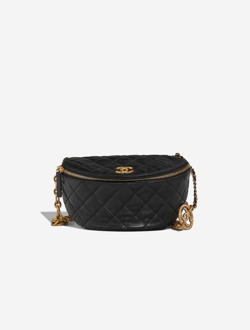 Chanel Timeless Belt Bag Large Lamb Black Front | Sell your designer bag