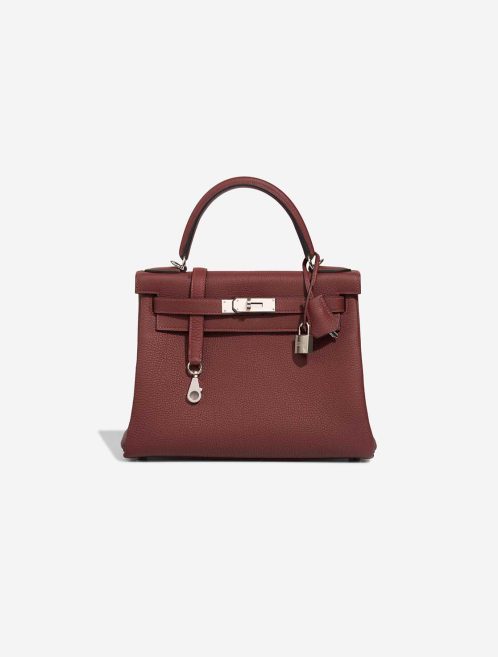 Hermès Kelly 28 Togo Rouge H Front | Sell your designer bag