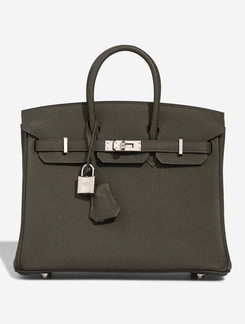 Hermès Birkin 25 Togo Vert de Gris Front | Sell your designer bag