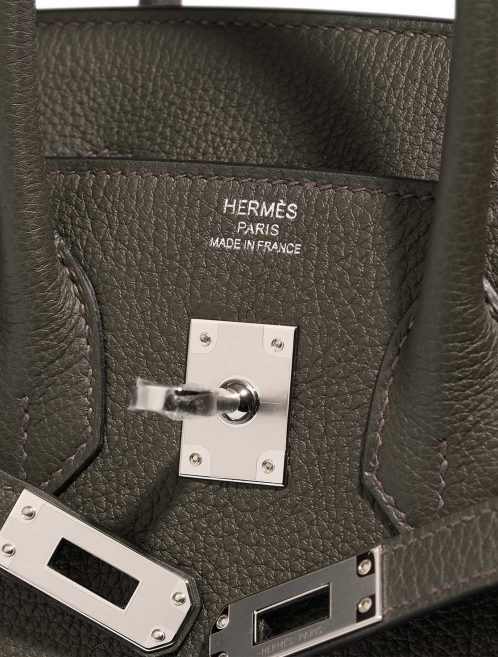Hermès Birkin 25 Togo Vert de Gris Logo | Sell your designer bag