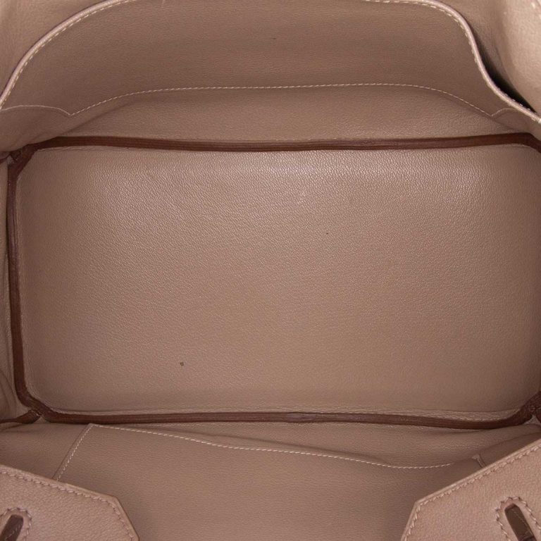 Hermès Birkin Cascade 35 Swift / Clémence Rose Jaipur / Étoupe / Argile Inside | Sell your designer bag