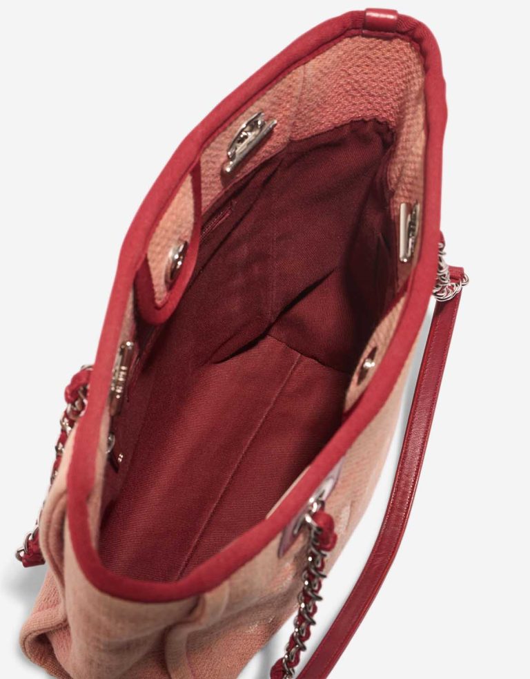 Chanel Deauville Small Canvas Pink / Red Inside | Sell your designer bag