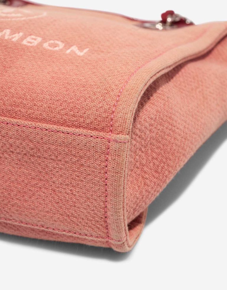 Chanel Deauville Small Canvas Pink / Red Signs of wear | Sell your designer bag