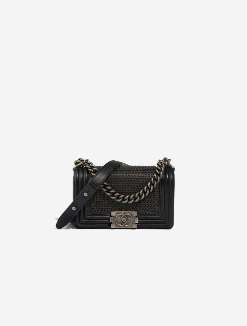 Chanel Boy Small Lamb Black Front | Sell your designer bag