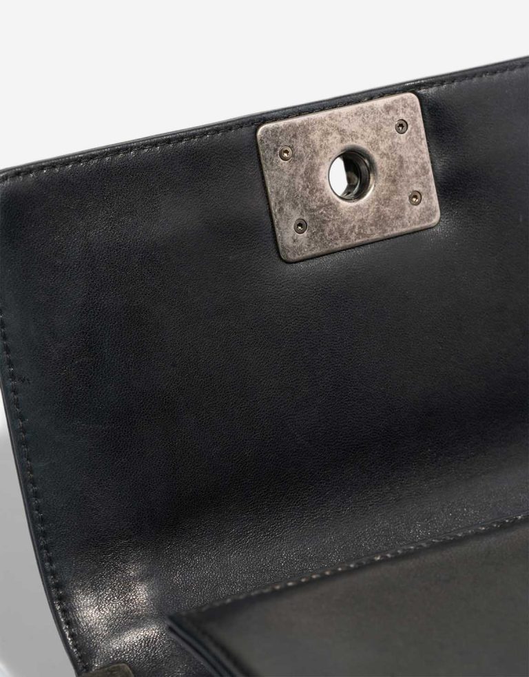 Chanel Boy Small Lamb Black Signs of wear | Sell your designer bag
