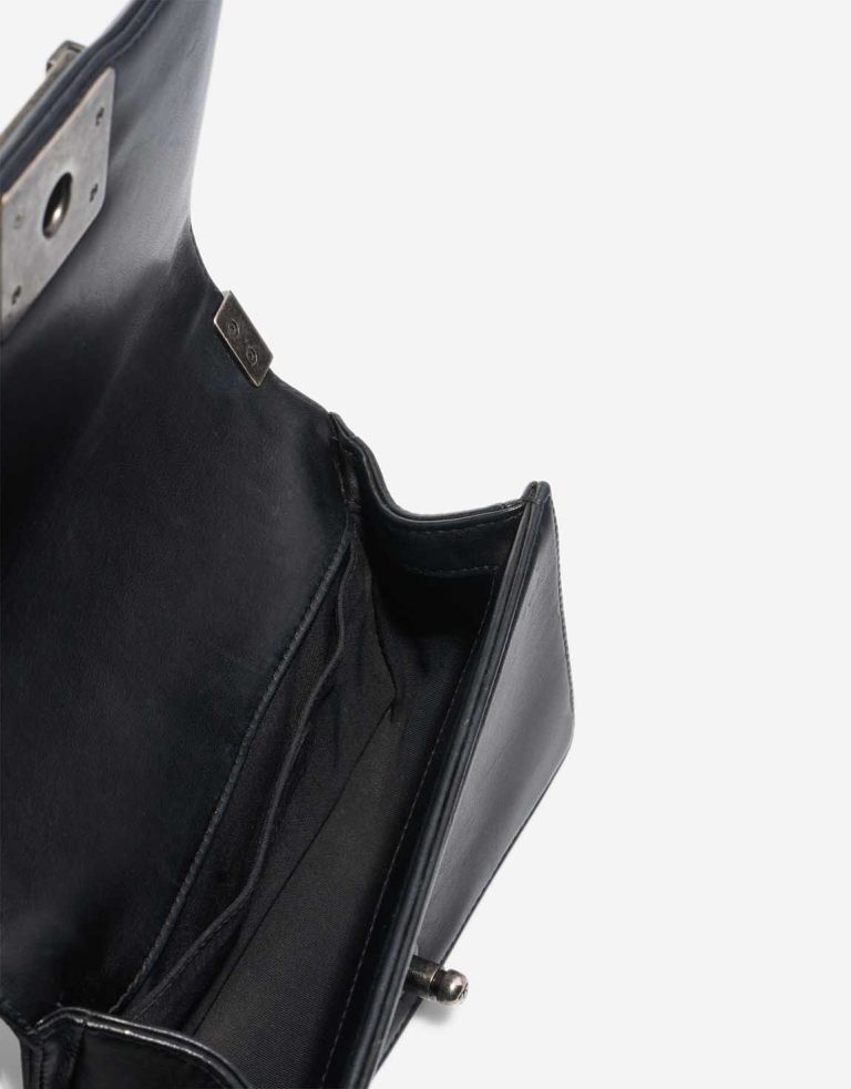 Chanel Boy Small Lamb Black Signs of wear | Sell your designer bag