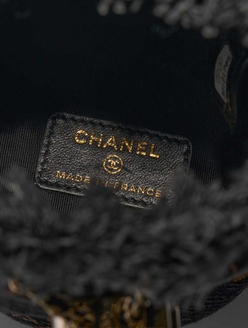 Chanel Bucket Bag Mini Denim Grey Logo | Sell your designer bag