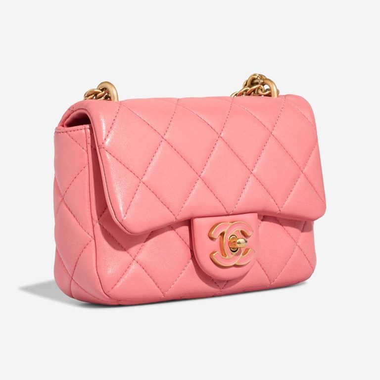Chanel Timeless Mini Square Lamb Pink | Sell your designer bag