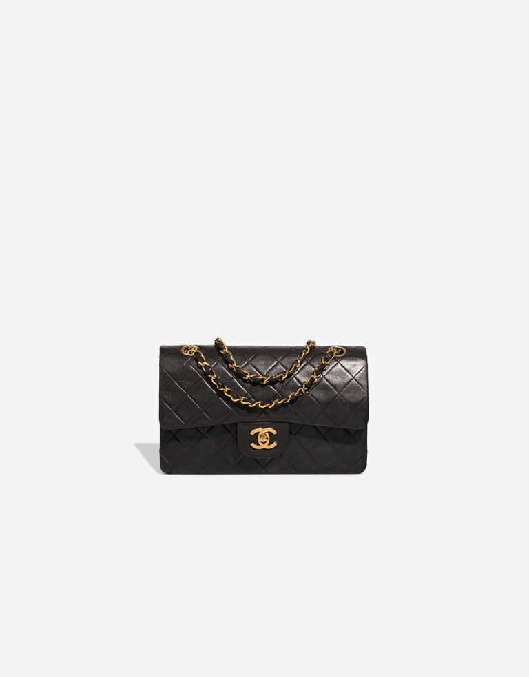 Chanel Timeless Small Lamb Black Front | Sell your designer bag