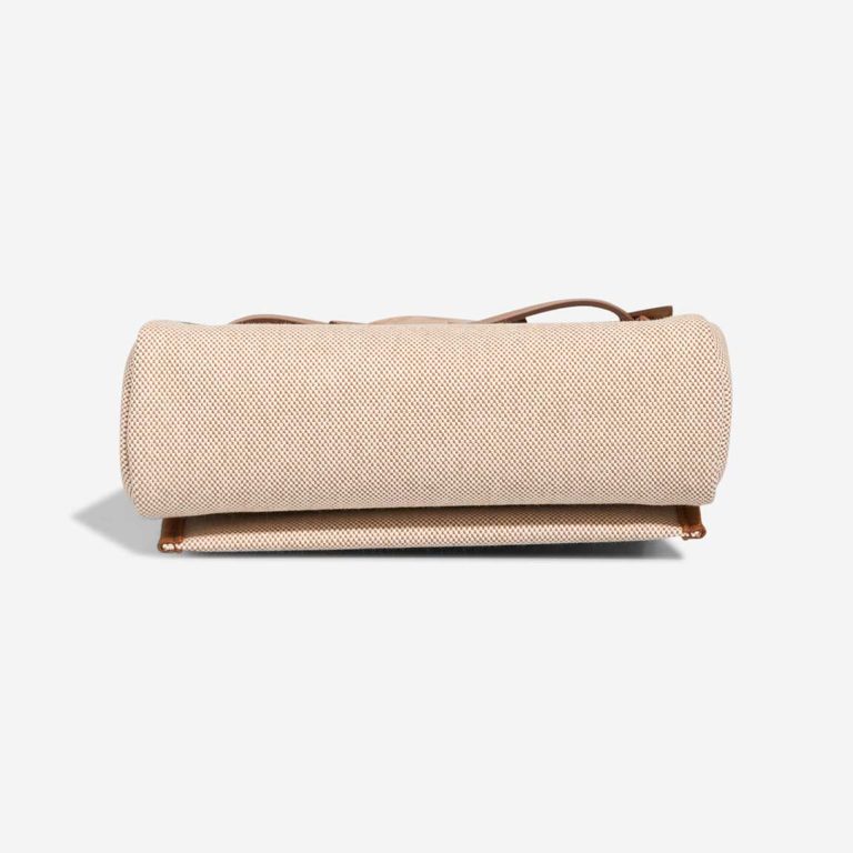 Hermès Herbag Mini Vache Hunter / Toile H Beige / Fauve / Écru | Sell your designer bag