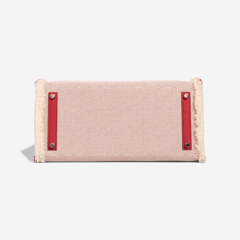 Hermès Birkin 35 Fray Swift / Toile H Rouge de Coeur / Écru | Sell your designer bag