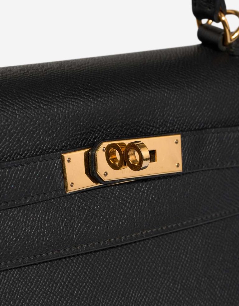 Hermès Kelly 32 Epsom Black Closing System | Sell your designer bag