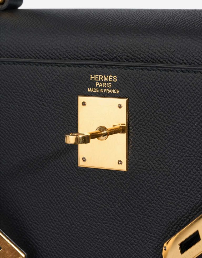 Hermès Kelly 32 Epsom Black Logo | Sell your designer bag