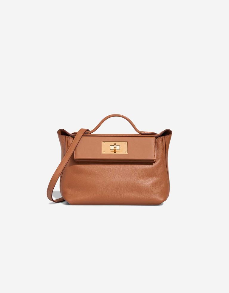 Hermès 24/24 21 Clémence / Swift Gold Front | Sell your designer bag