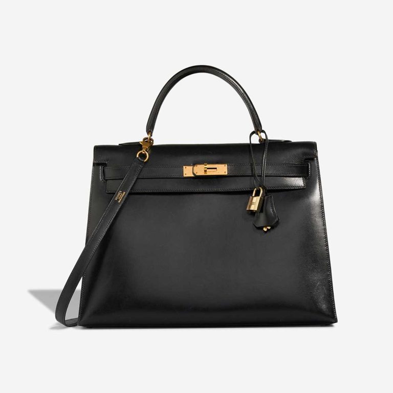 Hermès Kelly 35 Box Black Front | Sell your designer bag