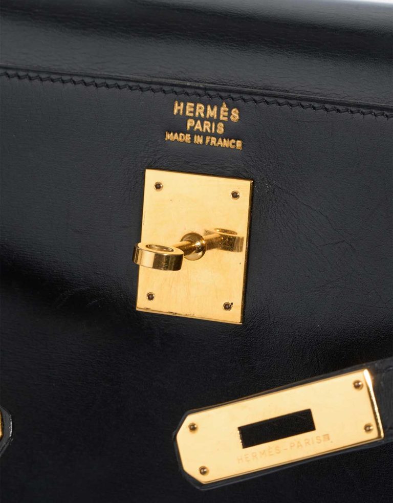 Hermès Kelly 35 Box Black Logo | Sell your designer bag