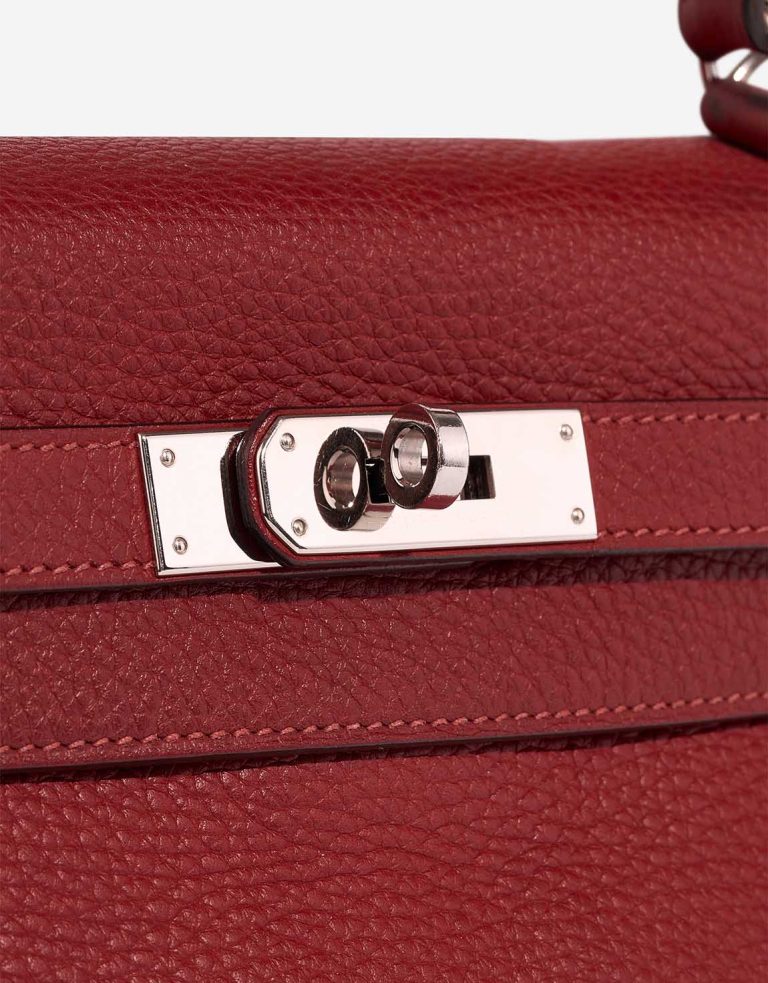 Hermès Kelly 28 Togo Rouge Grenat Closing System | Sell your designer bag