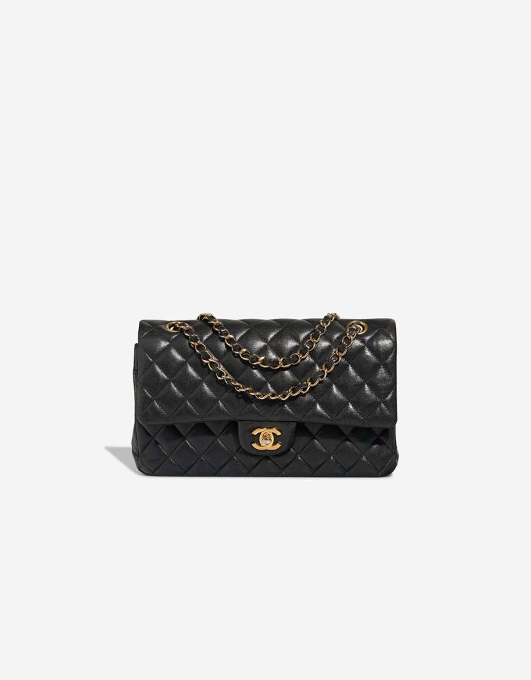 Chanel Timeless Medium Lamb Black Front | Sell your designer bag