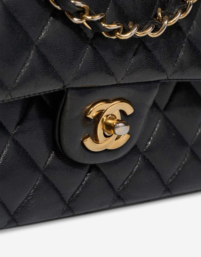 Chanel Timeless Medium Lamb Black Closing System | Sell your designer bag