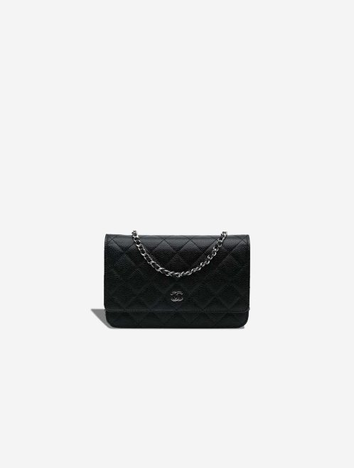 Chanel Wallet On Chain Caviar Black Front | Sell your designer bag