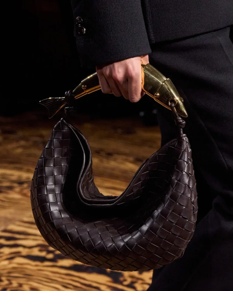 Matthieu Blazy - Bottega Veneta Sardine bag dark brown