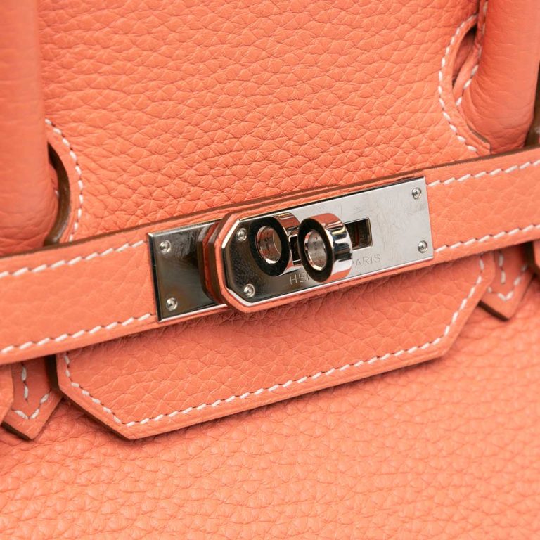 Hermès Birkin 35 Togo Crevette Closing System | Sell your designer bag