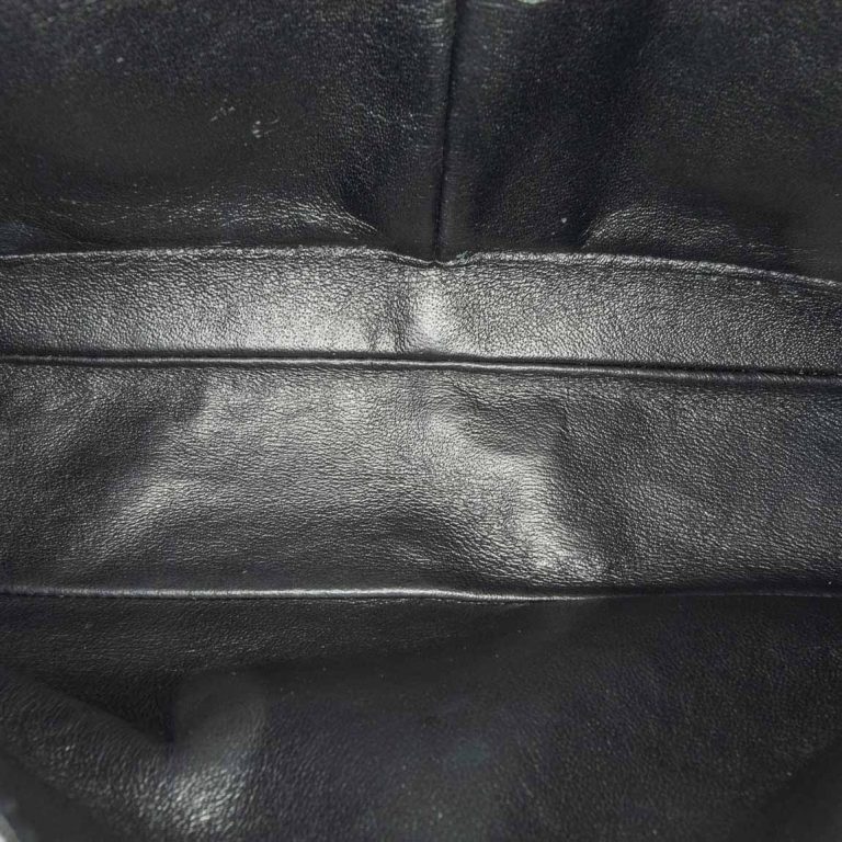 Chanel Timeless Medium Patent Black Inside | Sell your designer bag