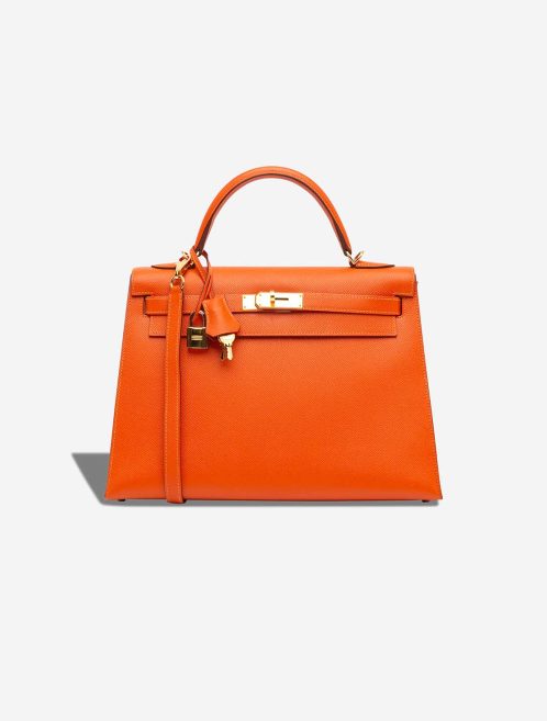 Hermès Kelly 32 Epsom Feu Front | Sell your designer bag